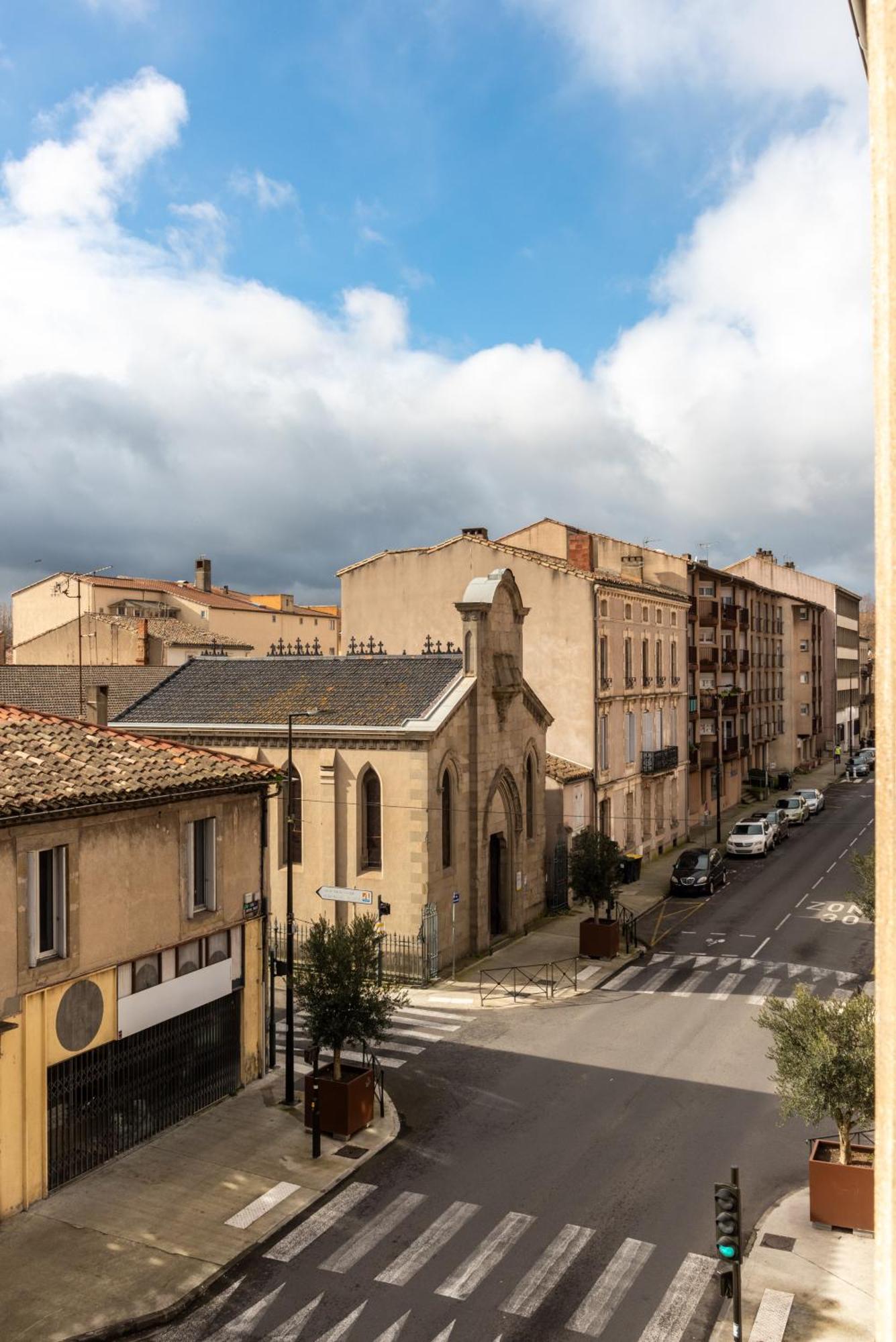 Le Marty - Wifi - Central - Climatison - Parking Gratuit Carcassone Exterior photo